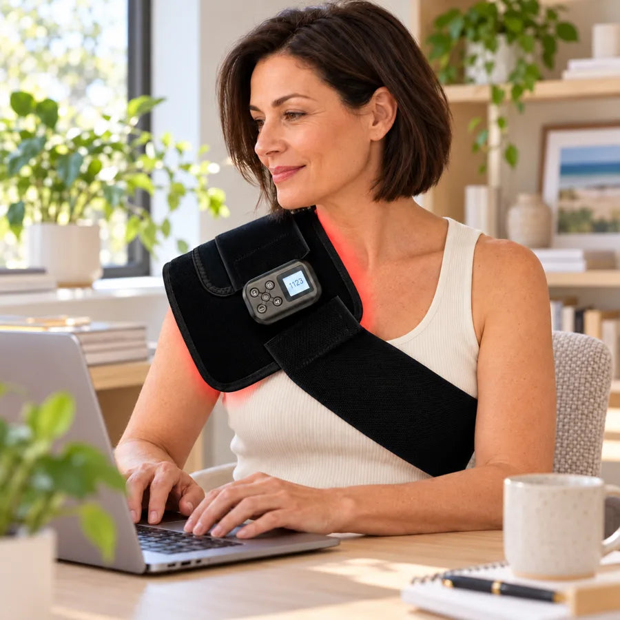 Reluma Flex Pro Red Light Therapy Belt — home routine