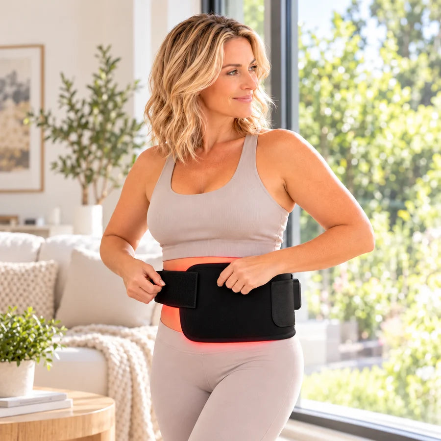 Reluma Flex Belt Pro in a naturally lit home setting