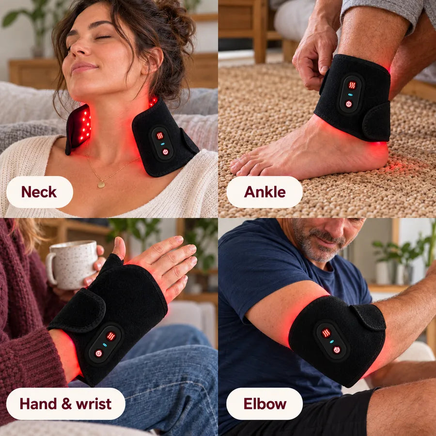 Hand neck elbow and ankle placements